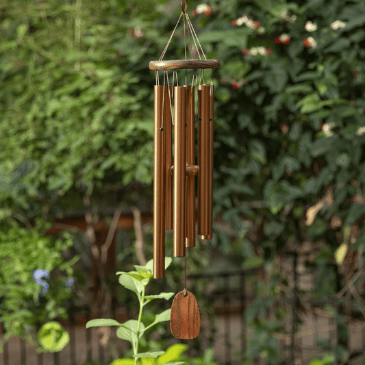 Medium Inspirational Outdoor Wind Chime with Soothing Tones, Memorial Gift for Garden, Patio, or Home Decor