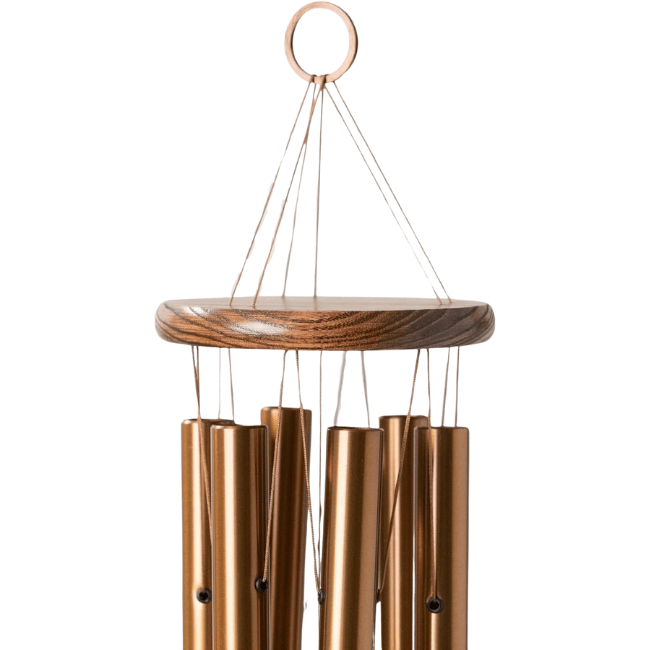 Medium Inspirational Outdoor Wind Chime with Soothing Tones, Memorial Gift for Garden, Patio, or Home Decor