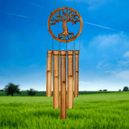 Asli Arts Tree of Life Bamboo Wind Chime