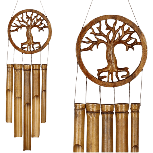 Asli Arts Tree of Life Bamboo Wind Chime