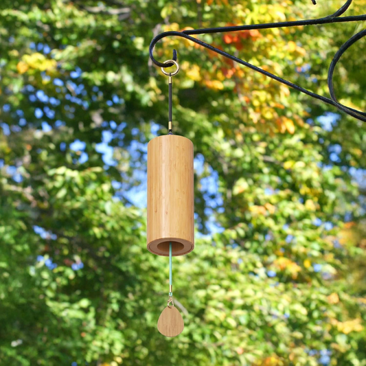 Bamboo Meditation Wind Chime – Rustic Zen Wind Bell for Outdoors & Home