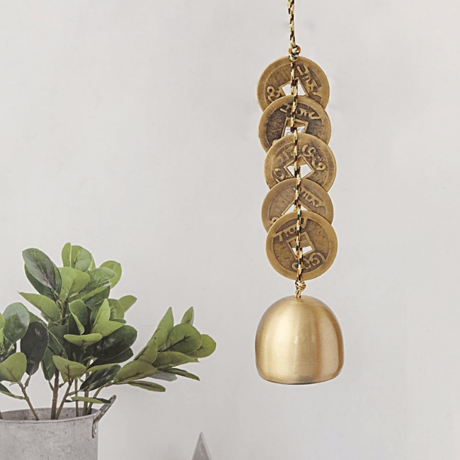 Copper Hanging Feng Shui Door Wind Chime
